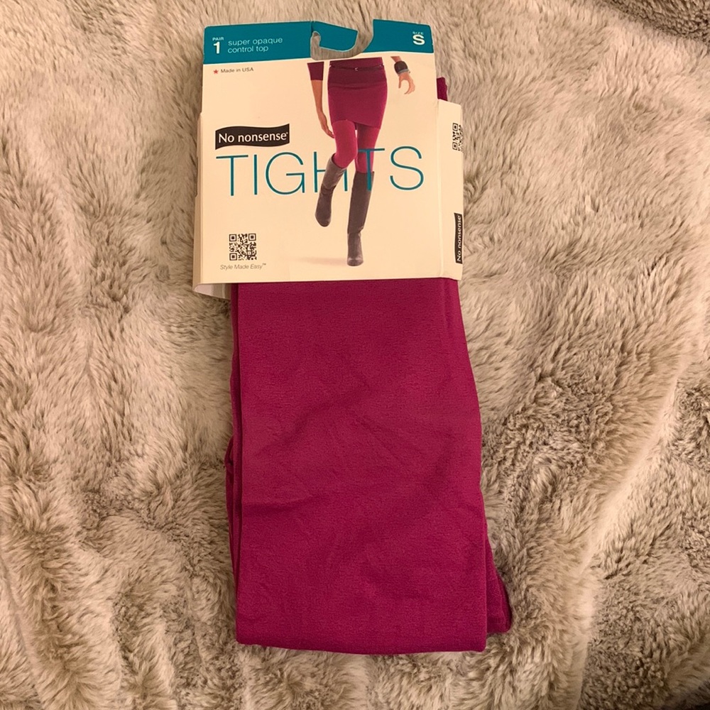Brand new- No Nonsense Tights- Size Small